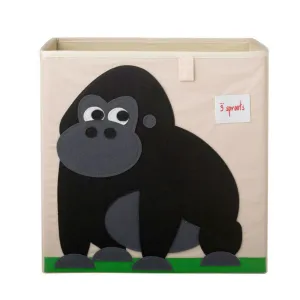 3 Sprouts Black Gorilla Storage Box
