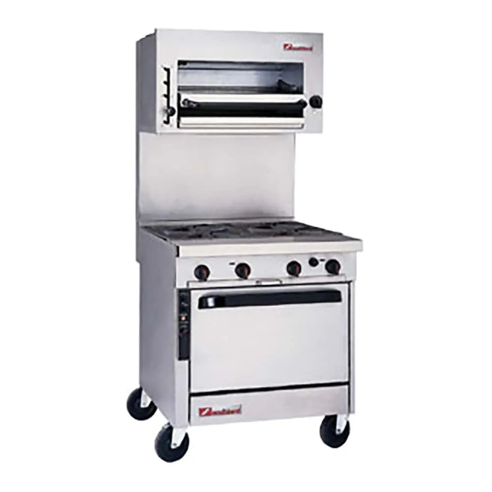 32" Sectional Range w/ Pyromax Open-Top Burners (Standard Oven Base)