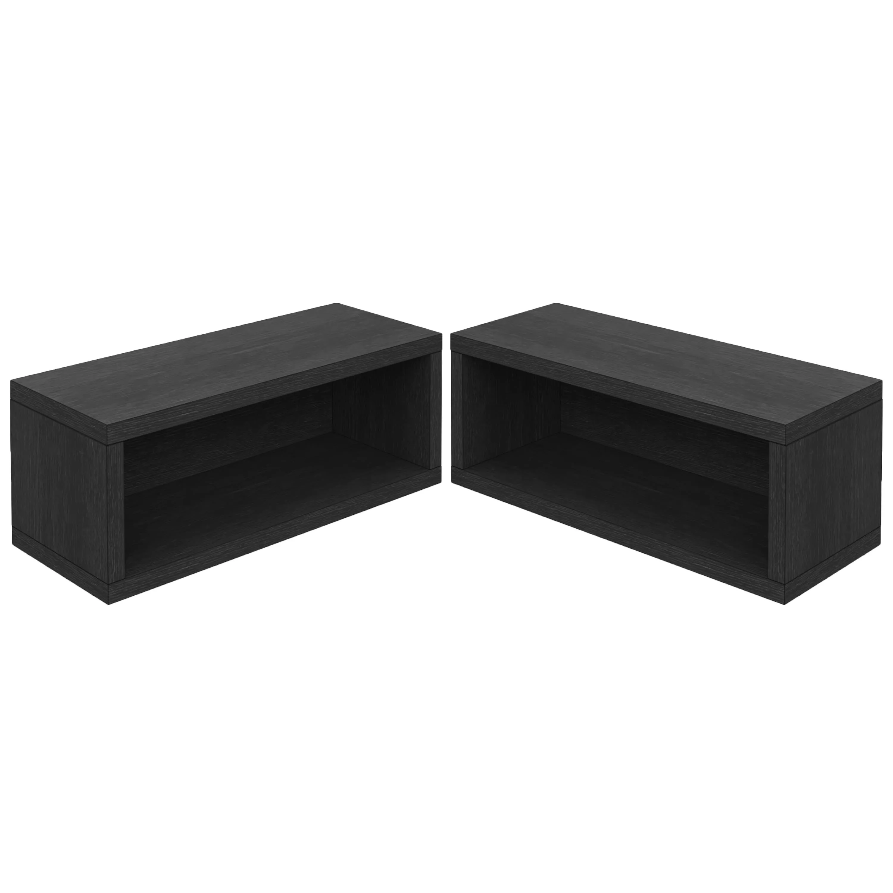 CD Rack Set of 2 - Black (pre-order ships 12/16)
