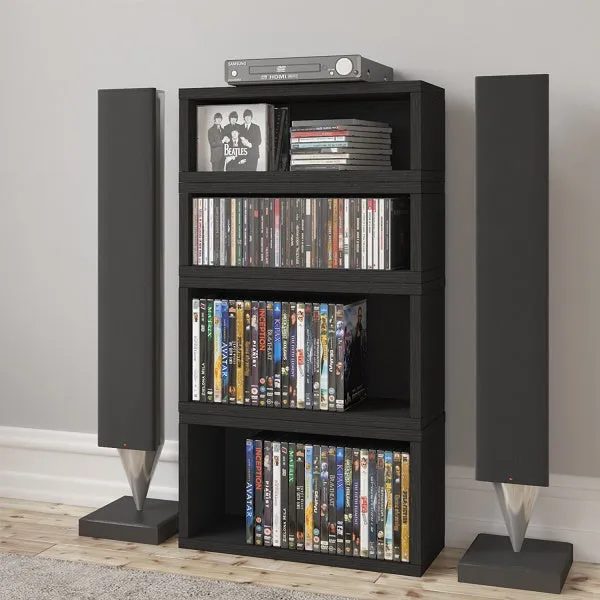 CD Rack Set of 2 - Black (pre-order ships 12/16)