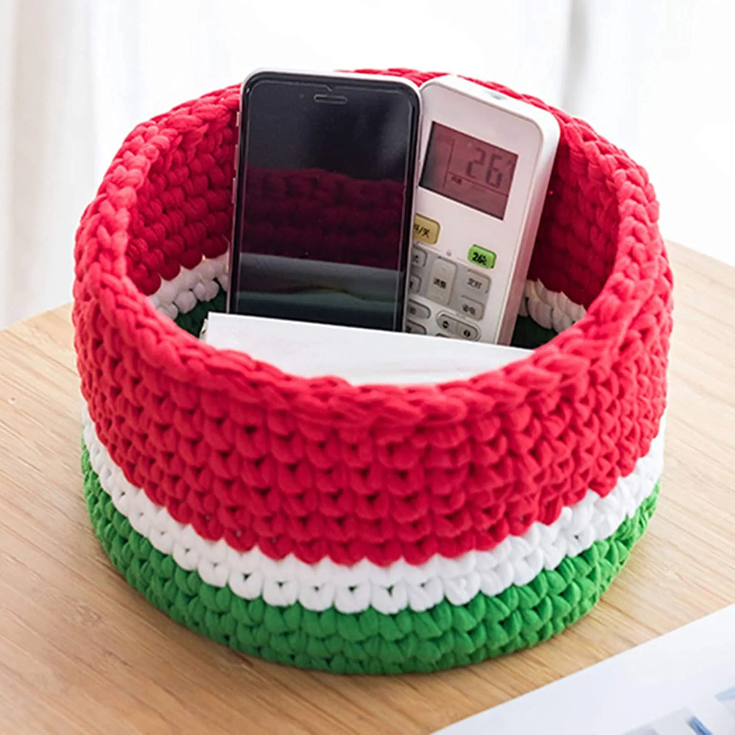 Cliths Natural Wooden Basket Bottom, 5.9 inch Circular Crochet Basket Wood Base for DIY Craft Knitting Weaving Supplies Making Home Decoration