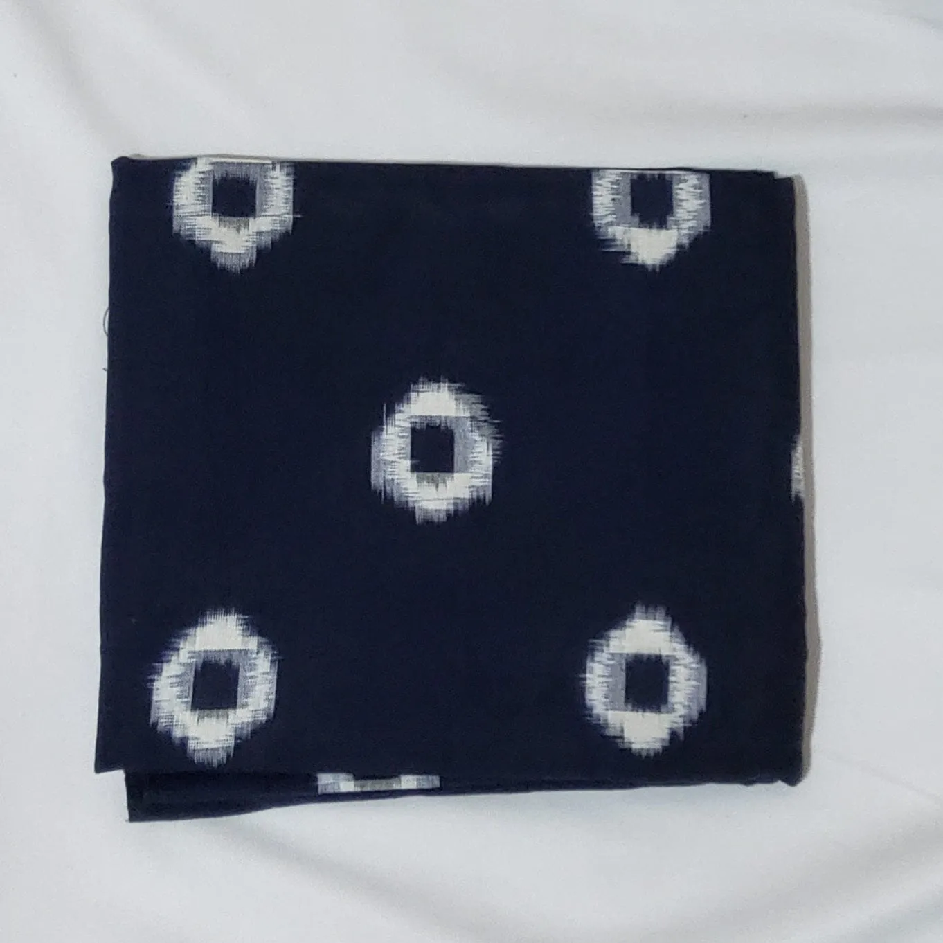 Double Ikat Mercerised Cotton Blouse Fabric