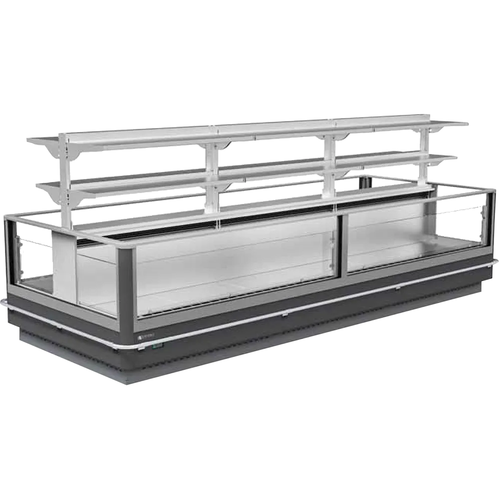 Double Island Freezer Remote With Shelf