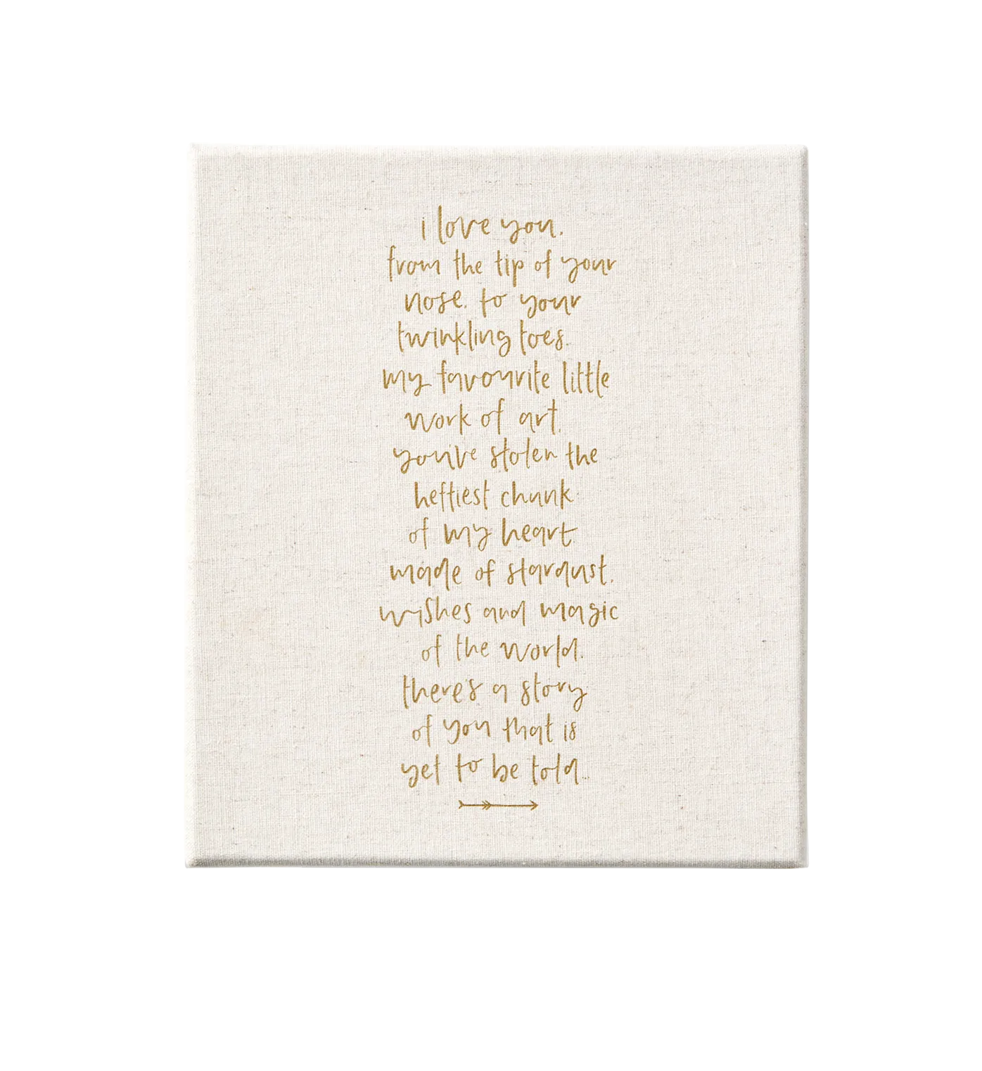 Emma Kate Co. Boxed Linen Cover Luxe Baby Journal - Stardust