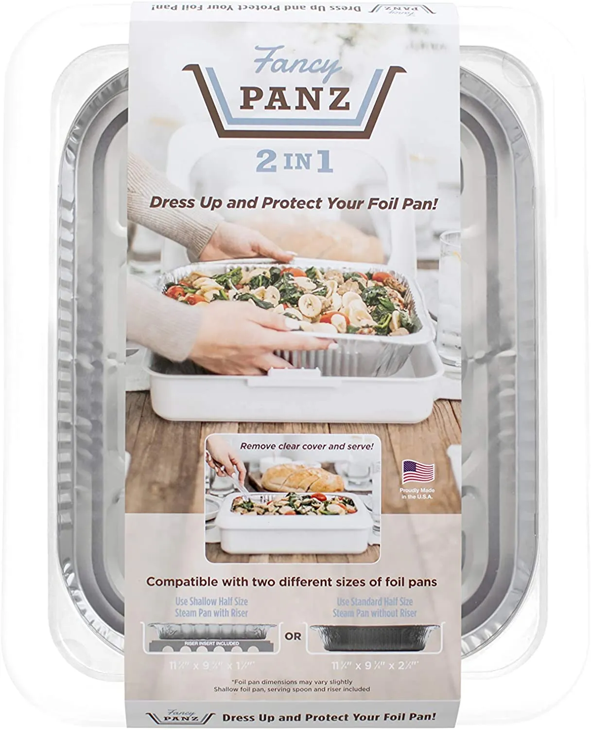 Fancy Panz: White Large