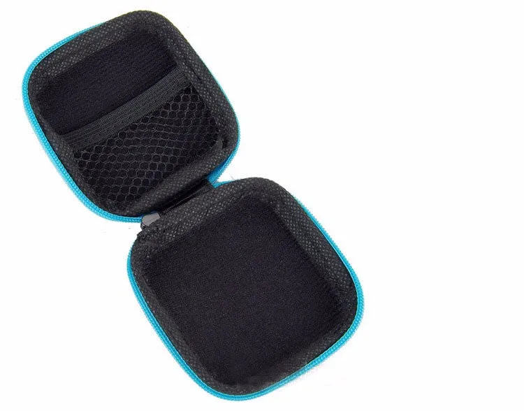 Headphones, Cable Earbuds Boxes SD Card & Bins Hard Case Carrying Pouch Bag