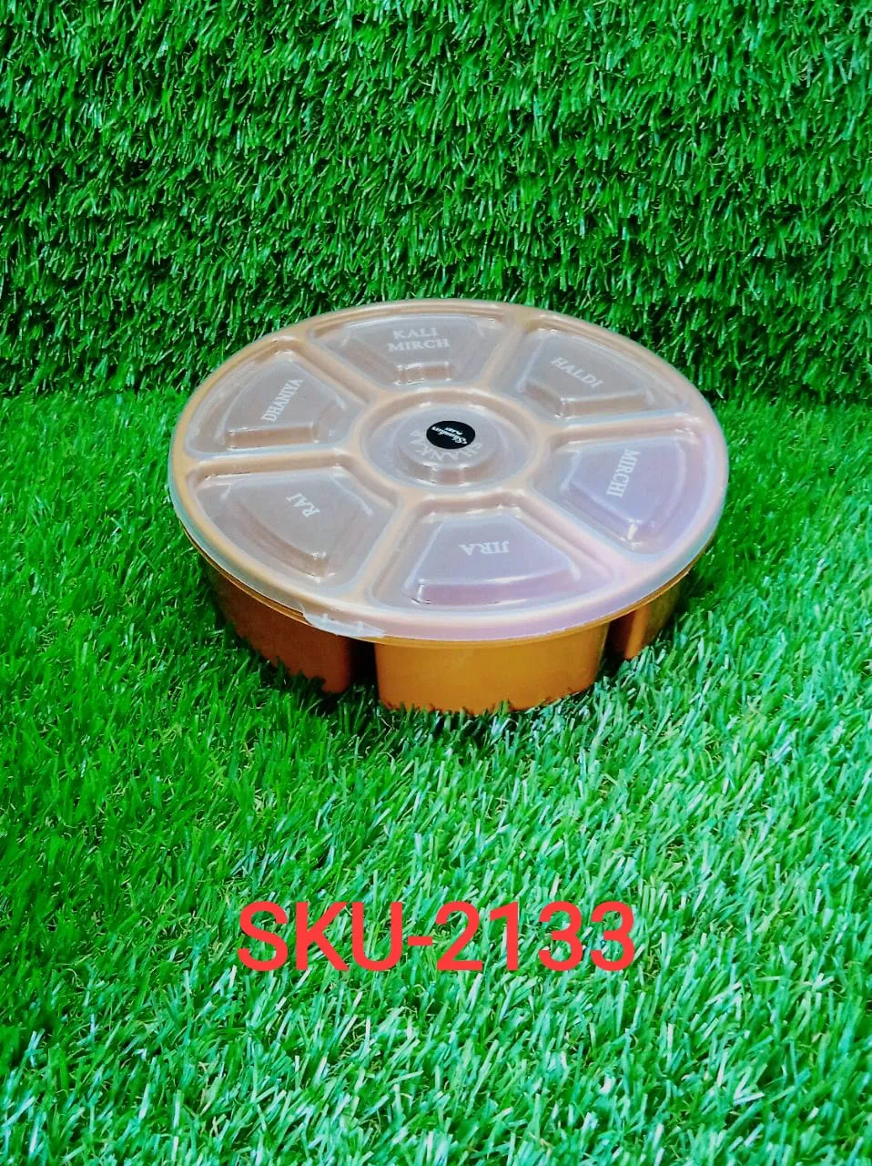 Mini Spice Box / Masala Dabba with 7 Compartments