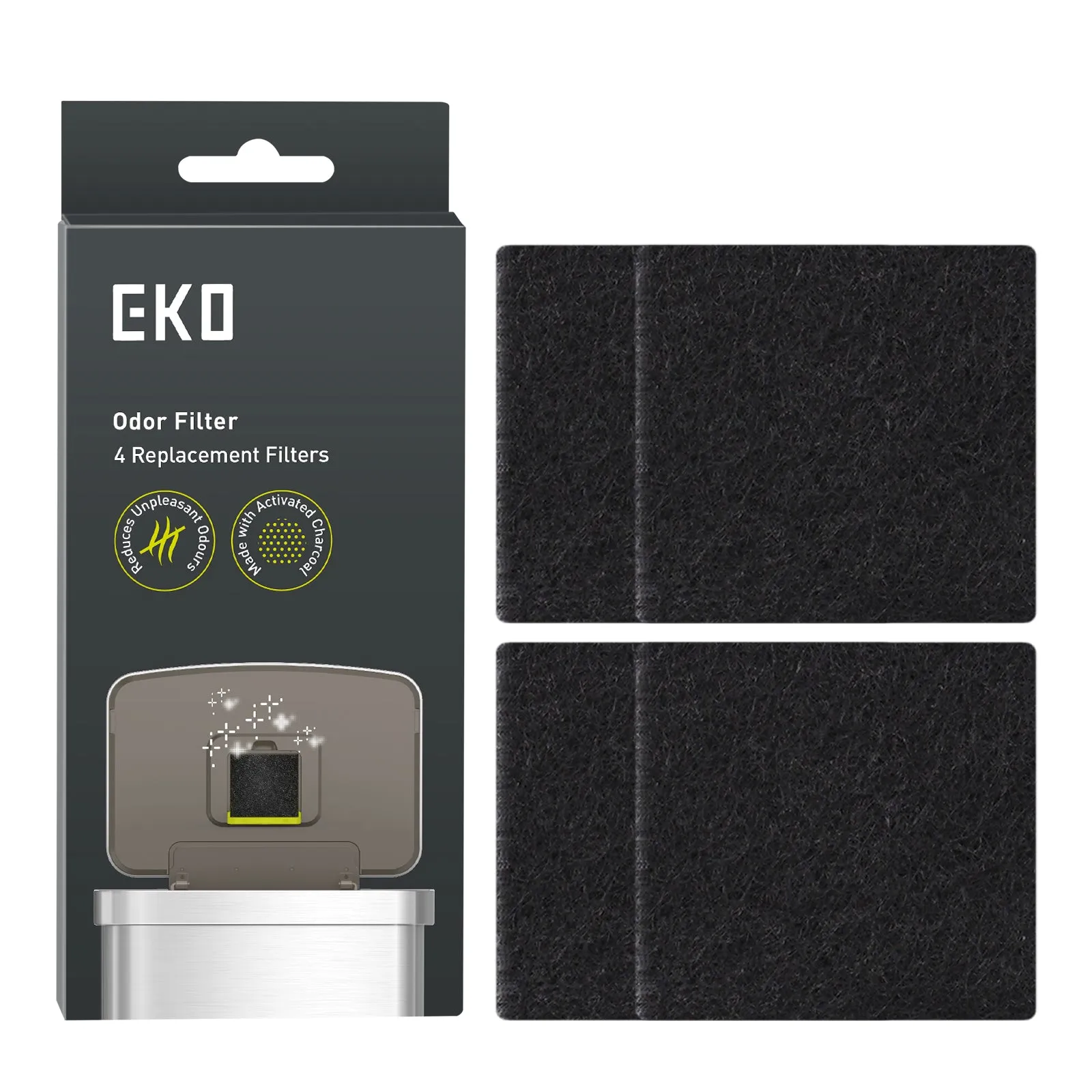 Odor Filter Refills for Trash Can and Compost Bin