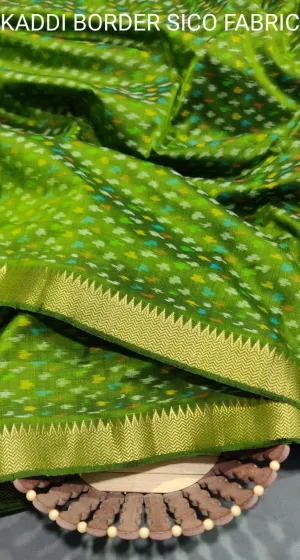 Pochampally Pure Silk Cotton Blouse Piece