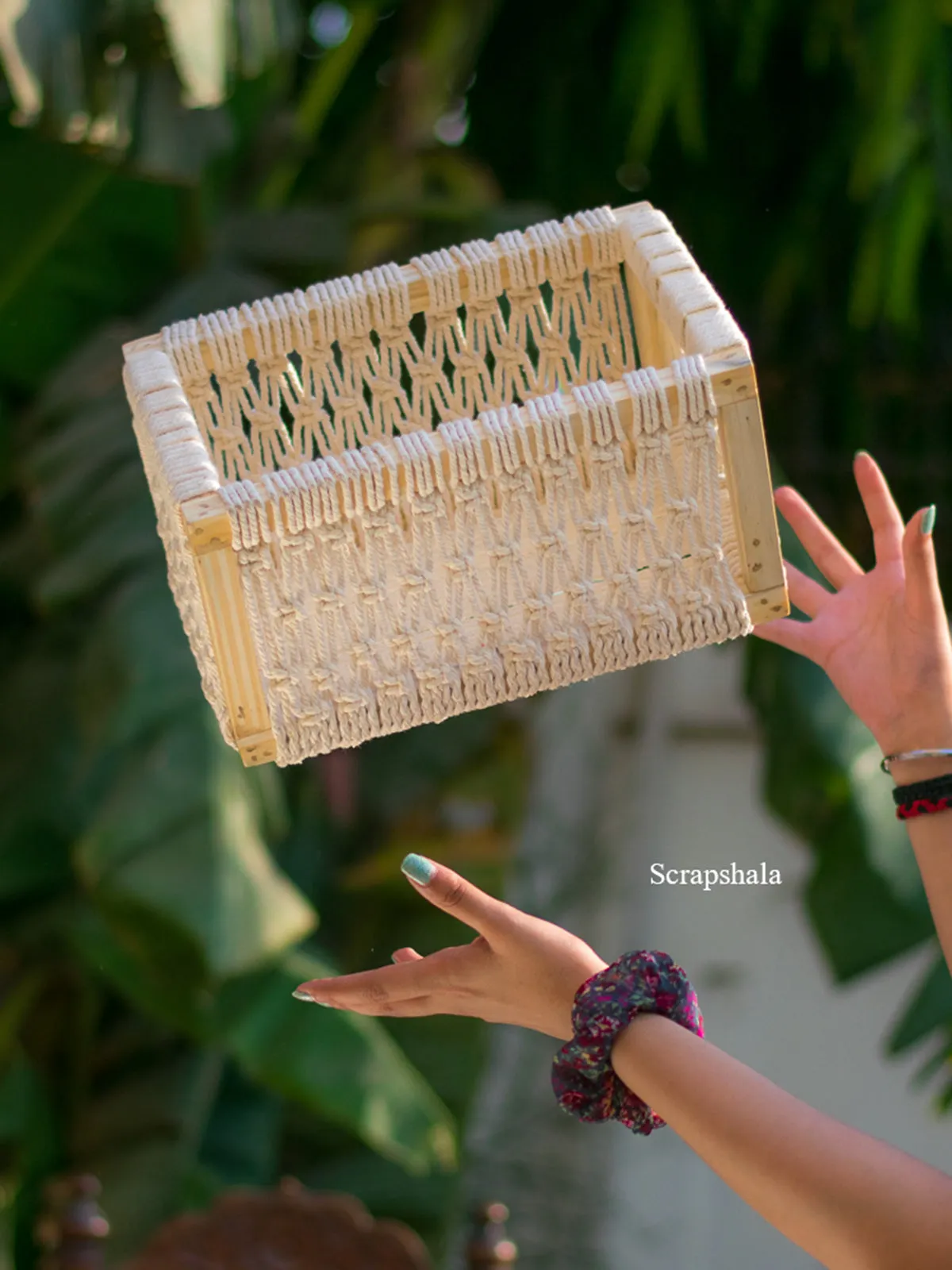 ROZANA Macrame Basket