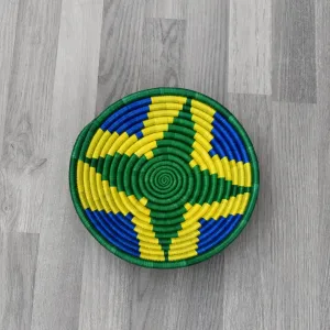 Rwandan basket - African wall basket 17