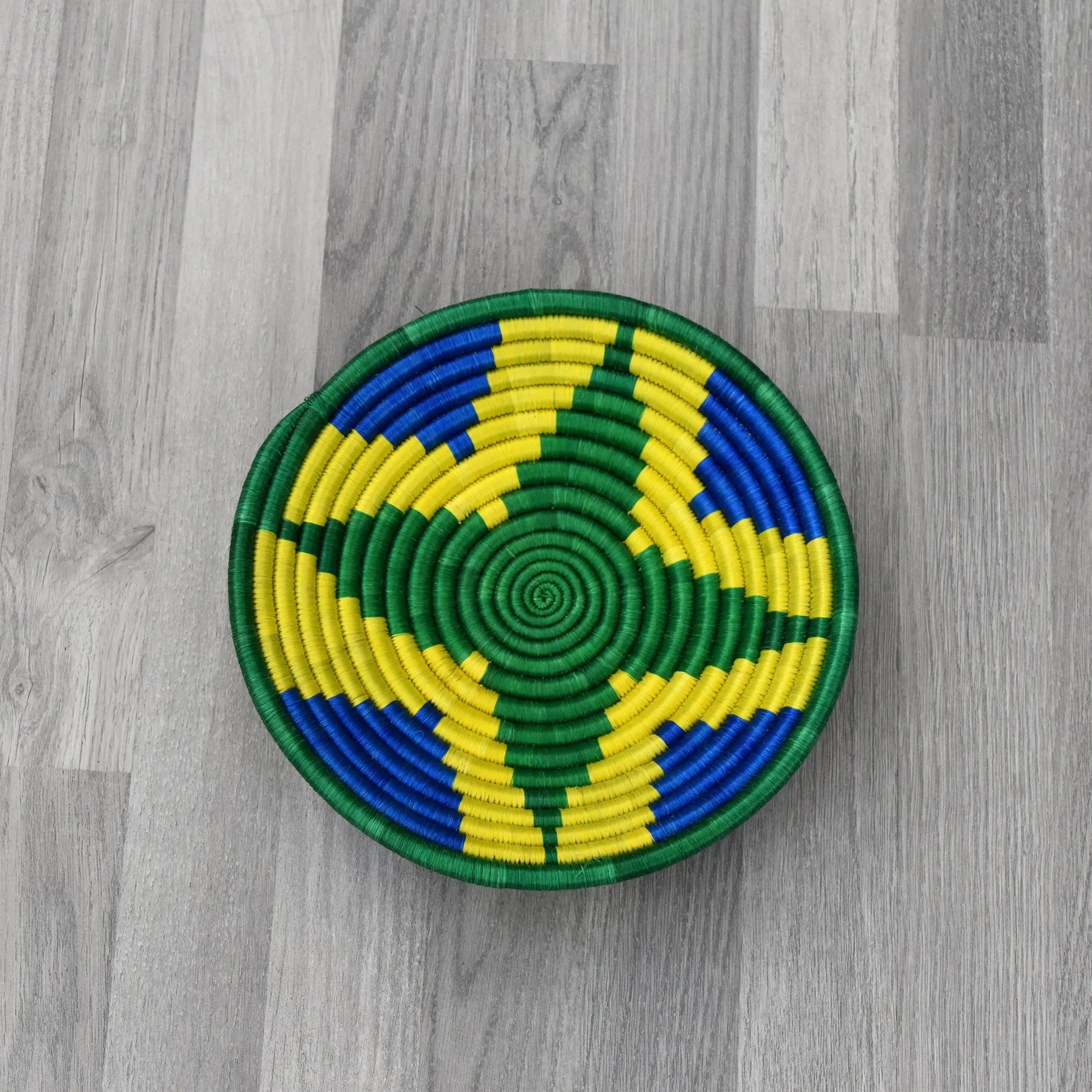 Rwandan basket - African wall basket 17