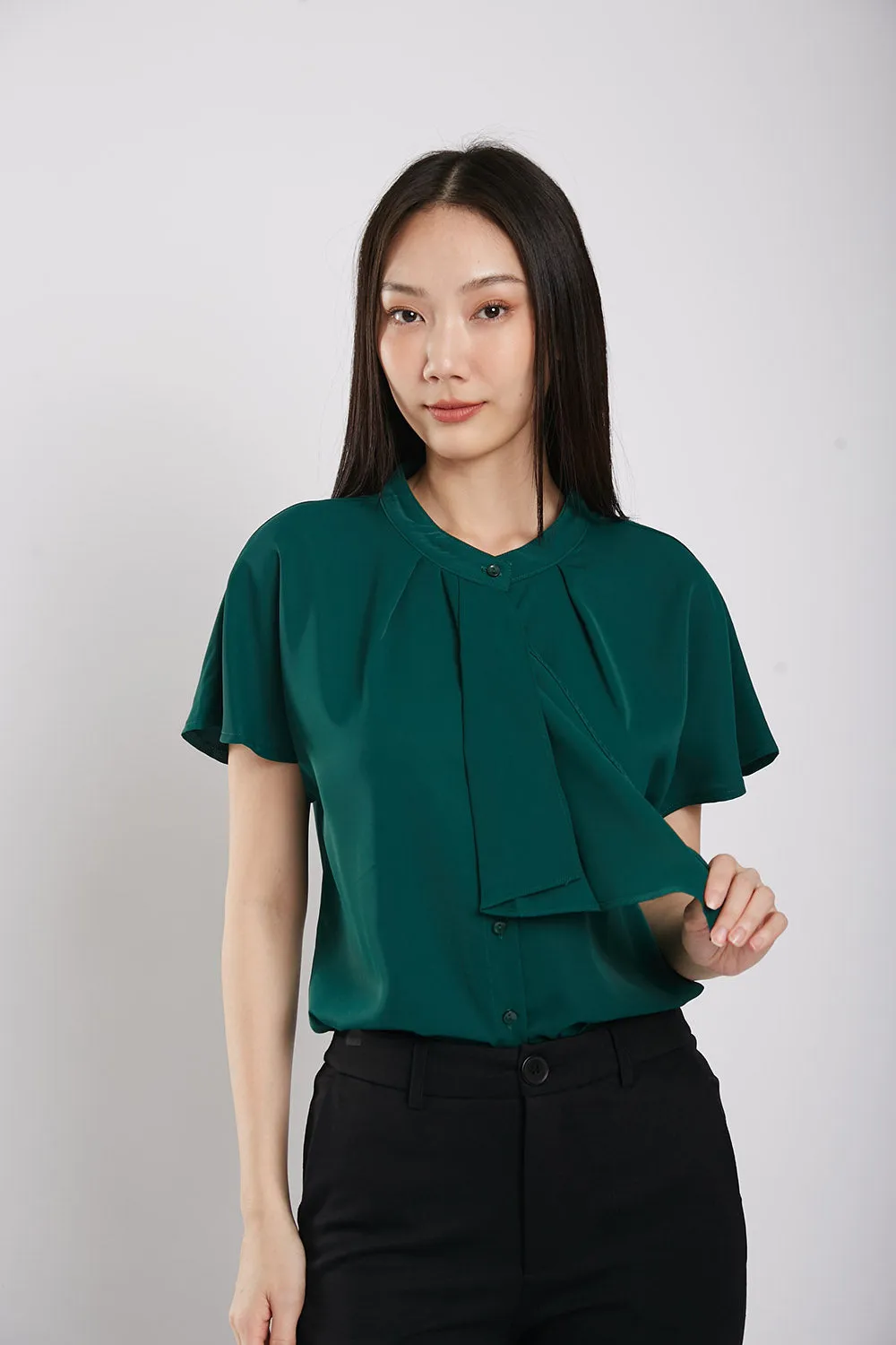 Sophia Blouse in Green
