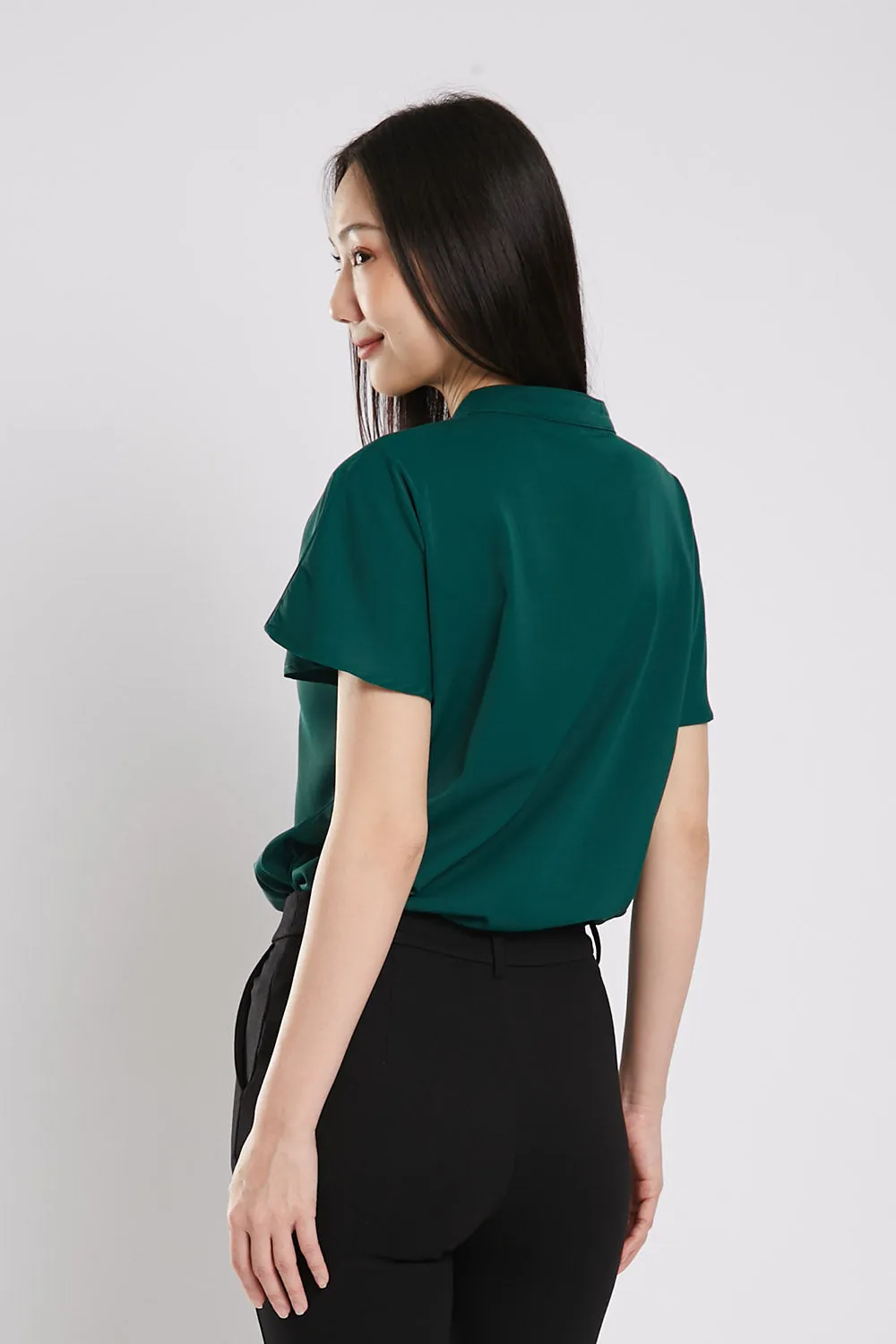 Sophia Blouse in Green