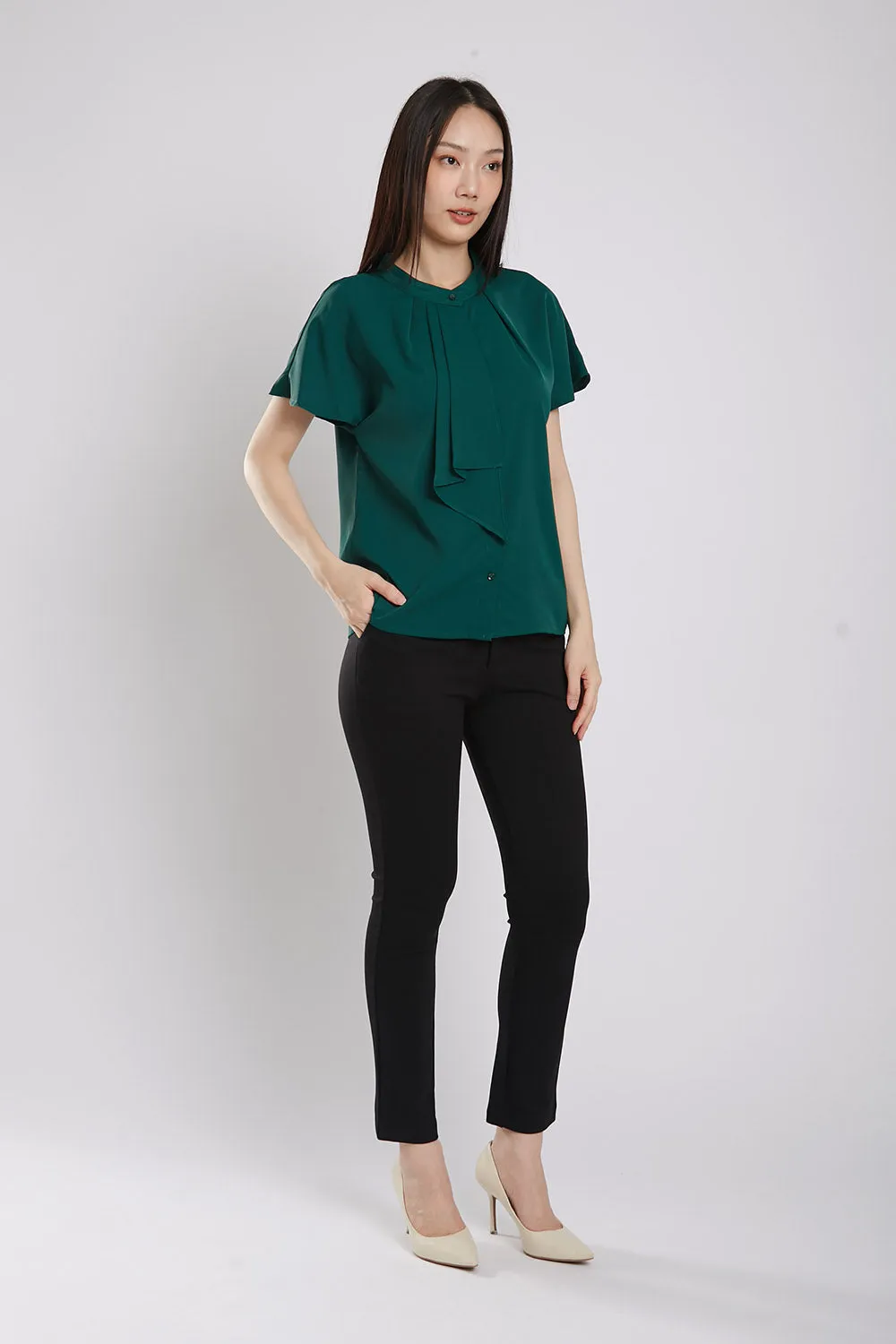 Sophia Blouse in Green