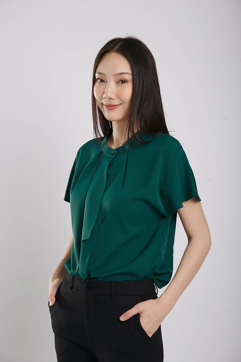 Sophia Blouse in Green