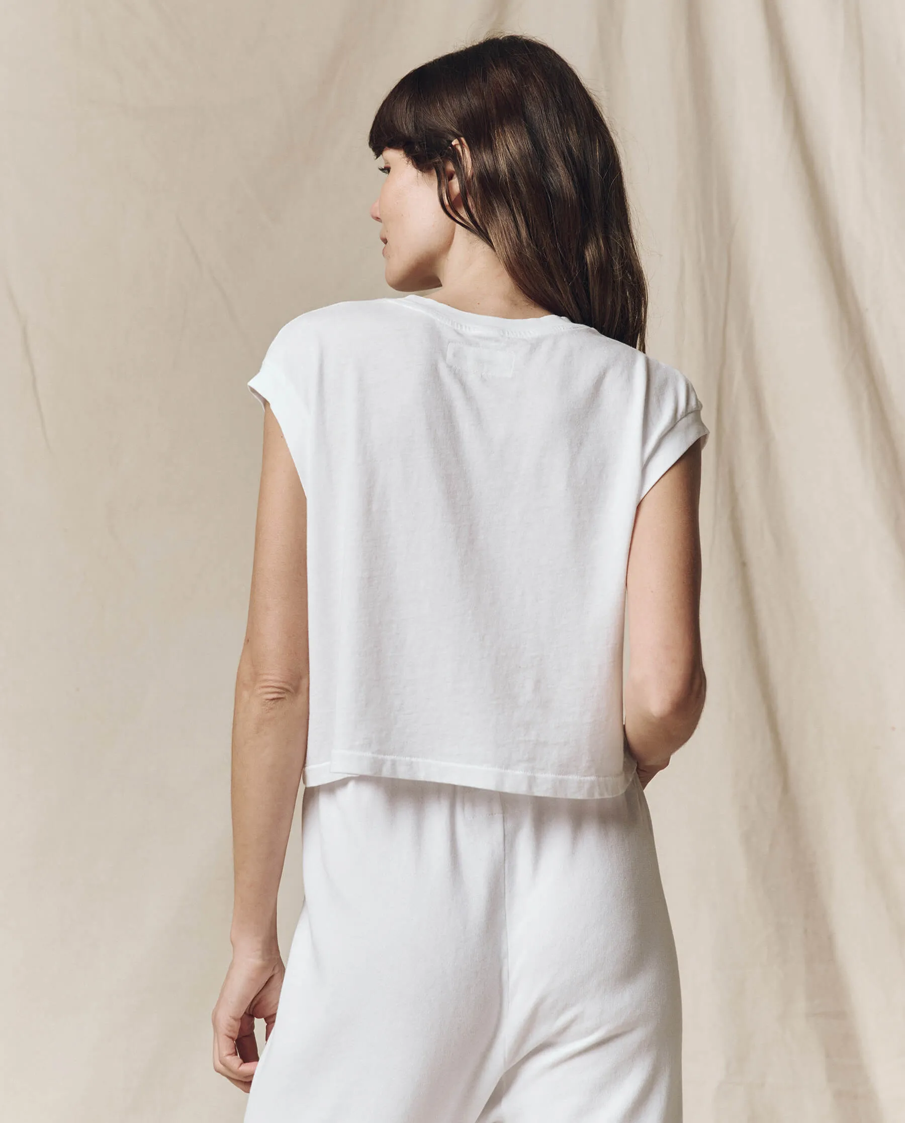 The Square Tee. -- True White
