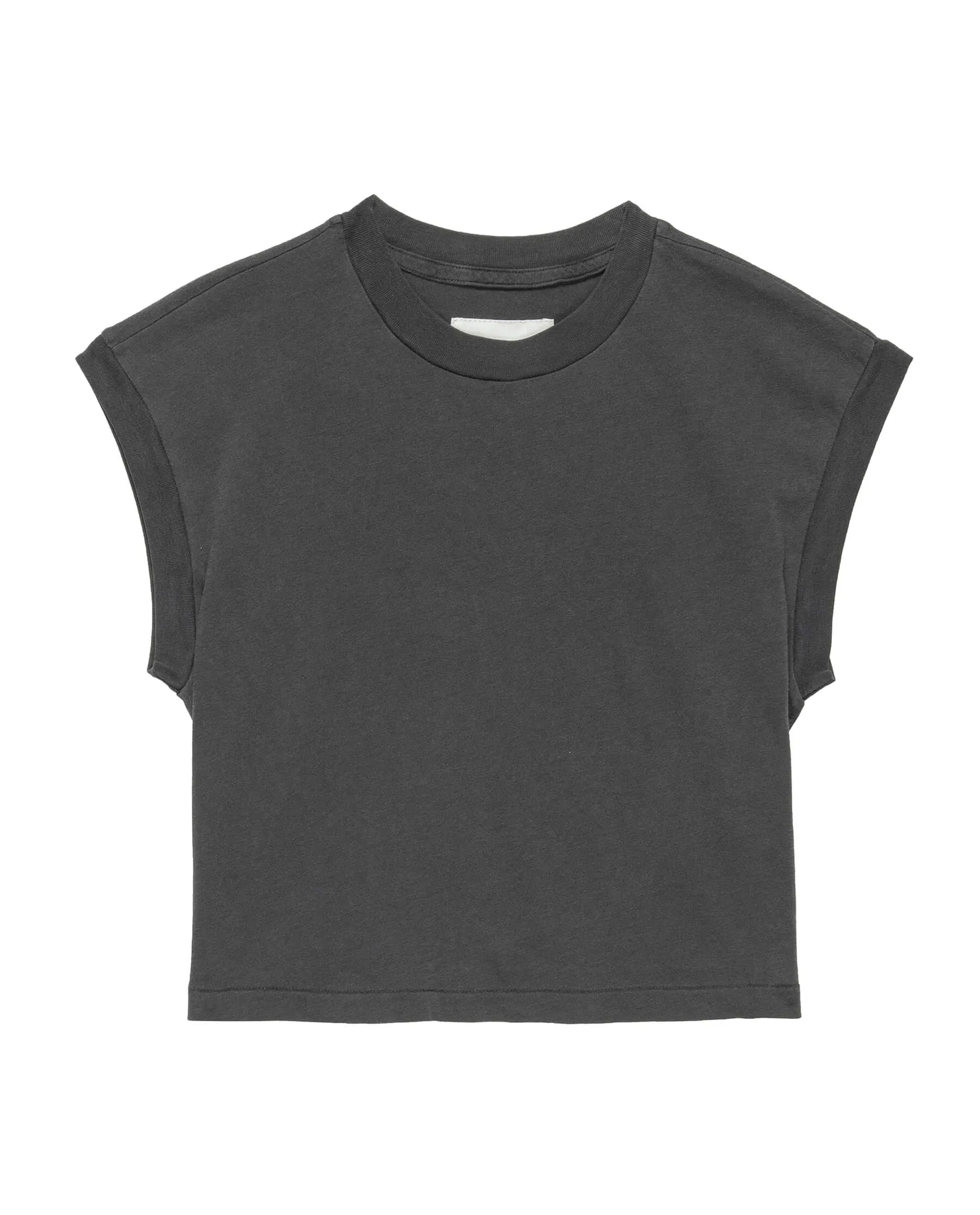 The Square Tee. -- Washed Black
