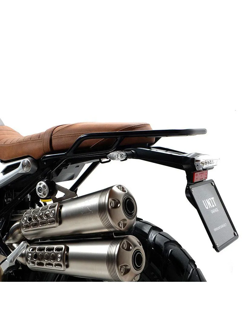 UNIT Garage Rear Parcel Rack   Passenger Grip - BMW R NineT (Short/17-inch)
