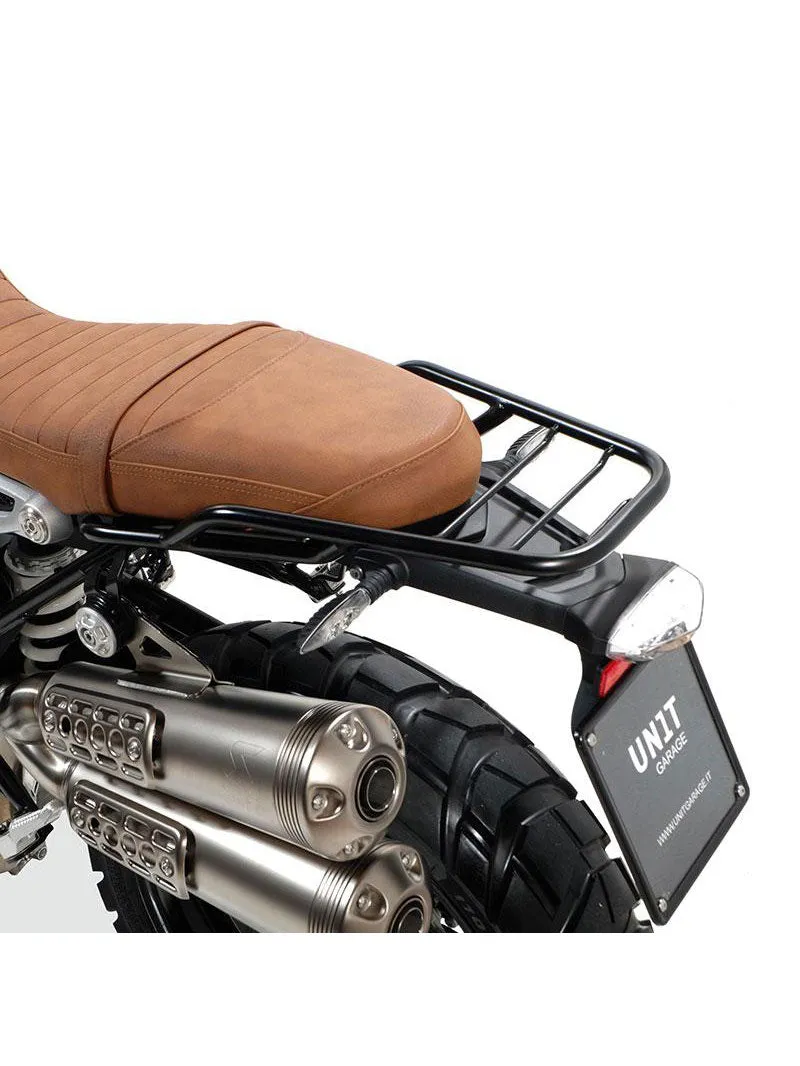 UNIT Garage Rear Parcel Rack   Passenger Grip - BMW R NineT (Short/17-inch)